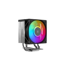 Кулер для процессора/ CPU Cooler SAMA X30L (180W, 4-pin PWM, 133.5mm, 3x6mm, ARGB, 1x100mm, 50.1CFM, 35.2dBA, 2600RPM, S: 1851/1700/1200/115X, AM5/AM4, silver)