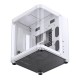 Корпус без блока питания/ Case JONSBO TK-1, Mini-Tower, TG, no fan, 1xUSB-A 3.2 + 1xUSB-C 3.2, mATX, mITX White