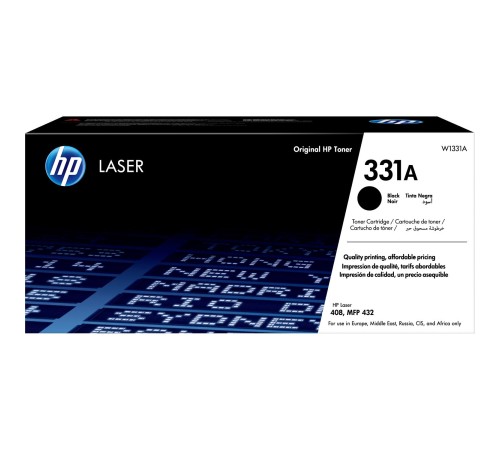 Тонер-картридж/ HP 331A Black Original Laser Toner Cartridge Тонер-картридж/ HP 331A Black Original Laser Toner Cartridge