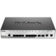 Коммутатор D-Link Управляемый L2 коммутатор, 10x1000Base-X SFP, 2x1000Base-T, защита от статического электричества до 6 кВ, CLI, консольный порт RJ-45, RPS, поддержка Dying Gasp