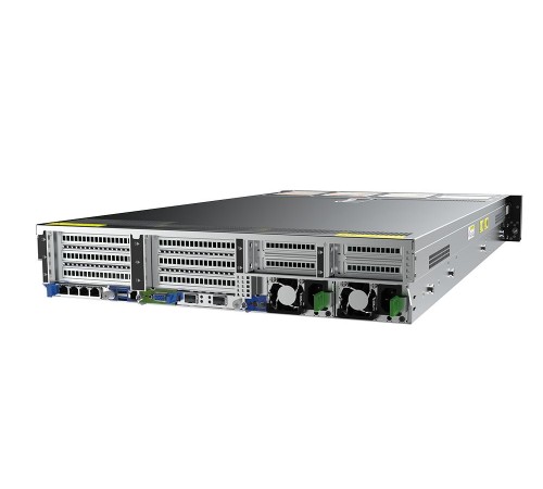 Серверная платформа/ Gooxi SL201-D12R-NV-G4 2u 12bay server with NVME bp,based on rapid sapphire 2xPCIe 5.0x16; 4xPCIe 5.0x8 2x 2.5" rear SAS/SATA 2x 2.5" rear NVMe 1300W 1+1 EU power cables