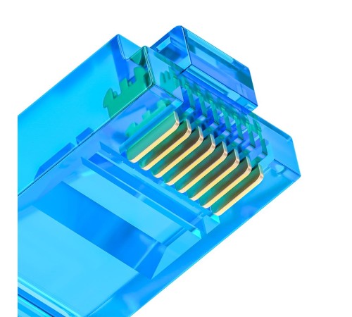 Greenconnect Коннектор цветной RJ-45 cat.5e UTP Male, для многожильного кабеля, 8p8c 15 шт (3 цвета по 5 шт), GCR-51802 Greenconnect Коннектор цветной RJ-45 cat.5e UTP Male, для многожильного кабеля, 8p8c 15 шт (3 цвета по 5 шт), GCR-51802