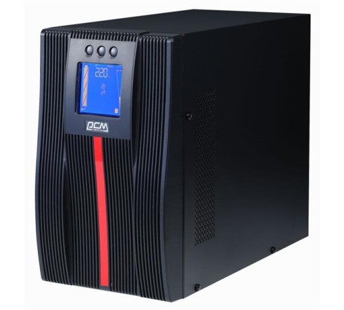 Источник бесперебойного питания Powercom MACAN, On-Line, 1500VA/1500W, Tower, 6*IEC320-C13, Serial+USB, SNMP Slot (1186436) (существенное повреждение коробки)