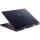 Ноутбук/ ACER Predator Helios Neo 16 PHN16-72-72NX 16"(2560x1600 (матовый) IPS)/Intel Core i7 14700HX(2.1Ghz)/16384Mb/1024PCISSDGb/noDVD/Ext:nVidia GeForce RTX4060(8192Mb)/Cam/BT/WiFi/65WHr/war 1y/2.4kg/Black/Win11Home