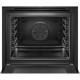 Встраиваемая электрическая духовка BOSCH 59.5x59.5x54.8 см, 71л, дисплей, 8 режимов, пиролиз, 4 стекла, черный