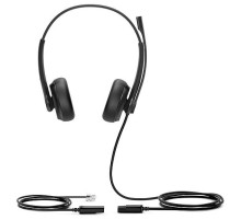 Гарнитура YEALINK YHS34 Dual Дуо, Проводная, HD звук, QD, RJ9, шт