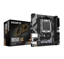 Материнская плата GIGABYTE B650I AX, AM5, B650, 2*DDR5, 2*SATA, 1*M.2, 3*USB 3.2, 3*USB 2.0, 1*PCIx16, DP+HDMI, mITX