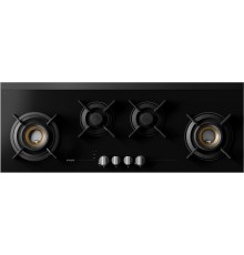 Газовая варочная панель ASKO/ Арт. 741474 ; Газовая варочная панель ASKO, 4 зоны,материал стеклокерамика,кольцо для вока-чугун,электроподжиг, цвет черный
