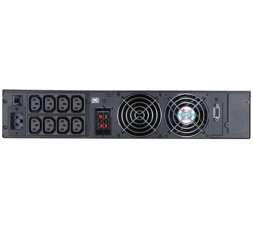 Источник бесперебойного питания Powercom MACAN SE, On-Line, 3000VA/3000W, Rack/Tower, 8*IEC320-C13, LCD, Serial+USB, SmartSlot, подкл. доп. Батарей (1076119)