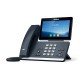 Телефон YEALINK SIP-T58W, 16 аккаунтов, цветной сенсорный экран 7" 1024х600, Android, WiFi, Bluetooth, GigE, без CAM50, без БП, шт