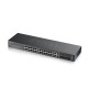 Коммутатор/ ZYXEL NebulaFlex Pro GS2220-28 Hybrid L2 Switch, rack 19 ", 24xGE, 4xCombo (SFP / RJ-45), silent, standalone / cloud management