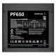 Блок питания Deepcool PF650 80+ (ATX 2.4 650W, PWM 120mm fan, 80 PLUS, Active PFC) RET