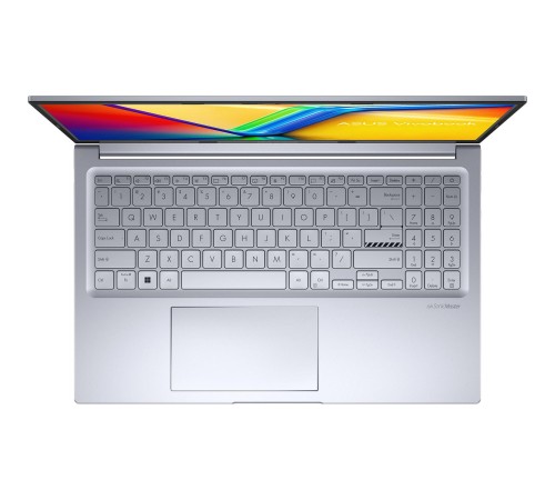 Ноутбук/ ASUS K3504VA-MA556 15.6"(2880x1620 OLED)/Intel Core i7 1355U(1.7Ghz)/16384Mb/1024PCISSDGb/noDVD/Int:Intel Iris Xe Graphics/Cam/BT/WiFi/50WHr/war 1y/1.6kg/Cool Silver/DOS Ноутбук/ ASUS K3504VA-MA556 15.6"(2880x1620 OLED)/Intel Core i7 1355U(1.7Ghz)/16384Mb/1024PCISSDGb/noDVD/Int:Intel Iris Xe Graphics/Cam/BT/WiFi/50WHr/war 1y/1.6kg/Cool Silver/DOS