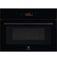 Встраиваемая микроволная печь Electrolux/ Встраиваемая СВЧ, микроволны и гриль, объем 42 л, выходная мощность микроволн 1000 Вт, управление электронное, автоприготовление, авторазмораживание, цвет черный