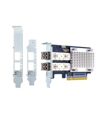 Сетевая карта/ QNAP QXP-32G2FC Dual-port Fiber Channel adapter, 2 x 32 Gb / s SFP +, PCIe Gen3 x8.  For QTS OS ONLY