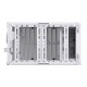 Корпус без блока питания/ Case JONSBO C6 MAX Handle, Mini-Tower, TG, no fan, 1xUSB-A 3.0 + 1xUSB-C 3.1, mATX, mITX White