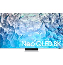 Телевизор ЖК 65" Samsung/ 65", Neo QLED 8K, Smart TV,Wi-Fi, Voice, PQI 4900, HDR 48х, HDR10+, DVB-T2/C/S2, 6.2.2 CH, 80W, OTS+, FreeSync Premium Pro, 4HDMI, 3USB, STAINLESS STEEL/FROST SILVER