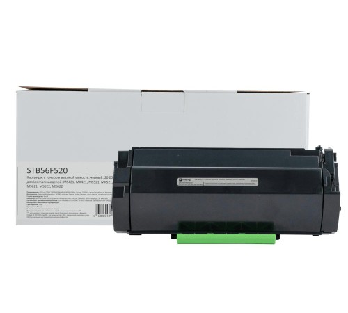 Картридж черный 20000 стр. для Lexmark MS421, MX421, MS521, MX521, MX522, MS621, MS622, MX622  (аналог 56F5X0E)