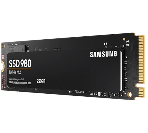Твердотельный накопитель SSD M.2 (PCI-E NVMe) 250Gb Samsung 980 (R2900/W1300MB/s) (MZ-V8V250BW) 1year Твердотельный накопитель SSD M.2 (PCI-E NVMe) 250Gb Samsung 980 (R2900/W1300MB/s) (MZ-V8V250BW) 1year