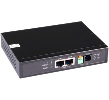Удлинитель/ OSNOVO Удлинитель Ethernet (VDSL) на 2 порта до 3000м с функцией PoE
