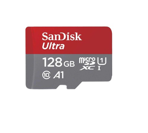 Карта Памяти SanDisk 128GB Ultra® microSDXC 120MB/s A1 Class 10 UHS-I