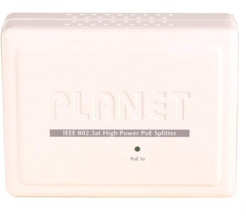 PoE сплиттер/ PLANET IEEE802.3at High Power PoE Splitter - 12V/24V PoE сплиттер/ PLANET IEEE802.3at High Power PoE Splitter - 12V/24V