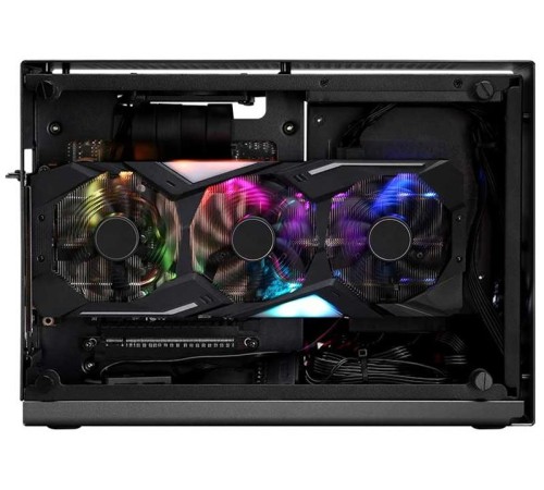 корпус ZALMAN M2 MINI, MITX, ALUMINIUM, GRAY, WINDOWx2, RISER CARD, 2x3.5", 3x2.5", 1xUSB3.0, 1xUSB3.1 TYPE-C, TOP 1x80mm (незначительное повреждение коробки)