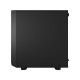 Корпус ПК без блока питания/ Case Fractal Design Meshify 2 Mini TG Dark Tint, Mini-Tower, 1x120mm + 1x140mm, 2xUSB-A 3.2 + 1xUSB 3.2 Type-C mATX, mITX, mDTX Black