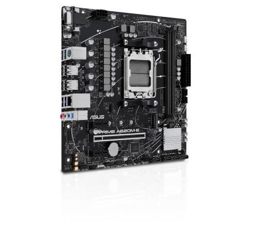 Материнская плата ASUS PRIME A620M-E-CSM, AM5, A620, 2*DDR5, 4*SATA, 1*M.2, 4*USB 3.2, 4*USB 2.0, 2*PCIx16, 2*PCIx1, DP+HDMI+VGA, mATX; 90MB1F50-M0EAYC