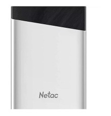 SSD накопитель Netac Z6S 120GB USB 3.2 Gen 2 Type-C External SSD, R/W up to 510MB/440MB/s,with USB-C to USB-A cable and USB-A to USB-C adapter