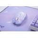Мышь игровая беспроводная Dareu EM901X Dream (фиолетовый, серия "Dream"), DPI 400/800/1600/3200/6400/12000, подключение: проводное+2.4GHz, подсветка RGB, с зарядной станцией, встроенный аккумулятор 930mAh, размер 124x67x39мм (Вскрытая упаковка)
