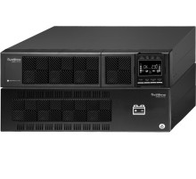 ИБП Systeme Electric Smart-Save Online SRT 5000 ВА, конвертируемый форм-фактор 5U, 230 В, 1:1, клеммный вход/выход, SmartSlot, LCD, USB HID, SNMP карта, параллельное резервирование, версия с возможностью увеличения времени автономии, 2 кор.
