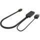 Кабель-переходник/ Кабель-переходник HDMI(F) +USB---> miniDP(M) 0.15m  4K*30Hz VCOM<CG497-0.15>