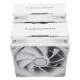 Кулер для процессора/ CPU Cooler Thermalright Peerless Assassin 120 White (4-pin PWM, 157mm, Ni/Cu, 6x6mm, 2x120mm, 66.17CFM, 25.6dBA, 1550RPM, S: 2011, -3, 2066, 1200, 1700, 1851, 115x, AM4, AM5, white)
