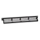 Патч-панель 19" (1U), 24 порта RJ-45, категория 5e, Dual IDC, с орган. Cabeus PL2-24-Cat.5e-Dual IDC Патч-панель 19" (1U), 24 порта RJ-45, категория 5e, Dual IDC, с задним кабельным организатором, new