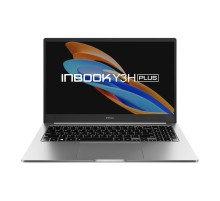 Ноутбук/ Infinix Inbook Y3H PLUS_YL513H 15.6"(1920x1080 IPS)/Intel Core i5 12450H(2Ghz)/16384Mb/512SSDGb/noDVD/Int:Intel UHD Graphics/BT/WiFi/war 1y/Grey/Win11Home