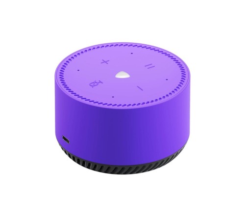 Яндекс.Станция Лайт Фиолетовая YNDX-00025 (Умная колонка с голосовым помощником) (Мятая упаковка)