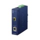 медиа конвертер/ PLANET IGUP-805AT Industrial 1-Port 100/1000X SFP to 1-Port 10/100/1000T 802.3bt PoE++ Media Converter (802.3bt Type-4, PoH, Legacy, Force mode support, -40 to 75 C, dual 12V~56V DC power boost, PoE Usage LED)
