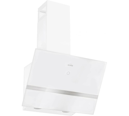 Вытяжки ELIKOR GOOD, Кухонная вытяжка ELIKOR КВ RISE 60 WH, наклонная, белый, 60 см, 750 м3/ч