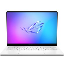 Ноутбук/ ASUS ROG Zephyrus G14 GA403UM-QS038 14"(2880x1800 OLED 120Hz)/AMD Ryzen 9 270(4Ghz)/32768Mb/1024PCISSDGb/noDVD/Ext:nVidia GeForce RTX 5060(8192Mb)/Cam/BT/WiFi/73WHr/war 1y/1.5kg/Platinum White/DOS +  +чехол