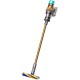 Беспроводной пылесос Dyson/ V12 Detect Slim Absolute iron gold 448870-01