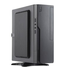 Корпус с блоком питания 220Вт./ Case Foxline FL-BQ5, mITX, 1x5.25EXT(slim), 1x2.5INT, 2xUSB3.0, HDA, 1x40fan, w/220W TFX PSU, Tool-Free, w/1.2m EU pwr cord
