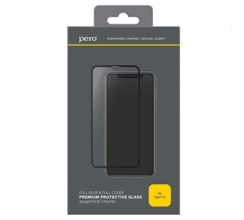 Защитное стекло PERO Full Glue для Vivo Y15/Y11/Y12/Y17, черное (Мятая упаковка) Защитное стекло PERO Full Glue для Vivo Y15/Y11/Y12/Y17, черное (Мятая упаковка)