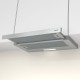 Вытяжки GORENJE/ Встраиваемая вытяжка, ширина 60 см, механическое управление, отвод и рециркуляция, 350 м3/ч, нержавеющая сталь