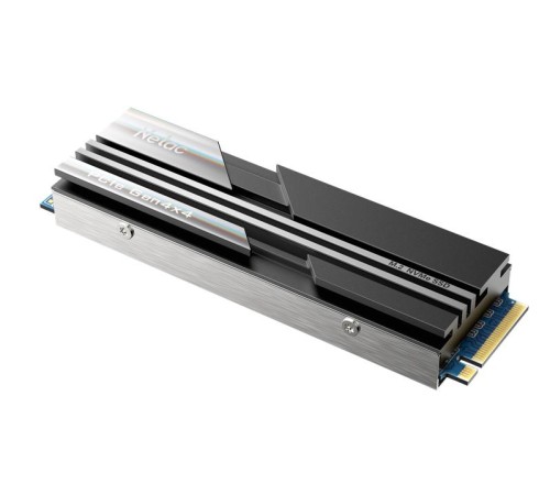 SSD накопитель Netac SSD NV5000 1TB PCIe 4 x4 M.2 2280 NVMe 3D NAND, R/W up to 5000/4400MB/s, IOPS(R4K) 400K/530K, TBW 640TB, with heat sink, 5y wty SSD накопитель Netac SSD NV5000 1TB PCIe 4 x4 M.2 2280 NVMe 3D NAND, R/W up to 5000/4400MB/s, IOPS(R4K) 400K/530K, TBW 640TB, with heat sink, 5y wty