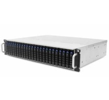 Дисковая полка/ J2024-06-35X, 2U 24x 2.5" hot-swap bays, hot-swap JBOD with dual SAS 12G expander controller, dual BMC, tool-less HDD tray, 550W 1+1 hot-swap redundant 80+ platinum, tool-less rail kit (35X series)