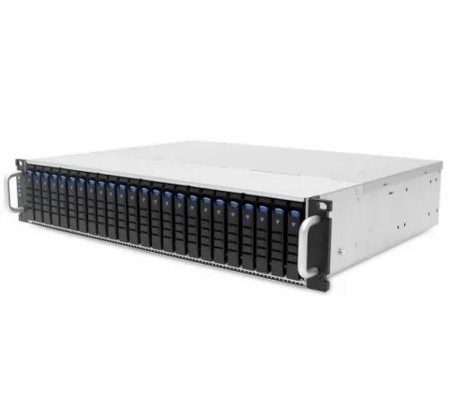 Дисковая полка/ J2024-06-35X, 2U 24x 2.5" hot-swap bays, hot-swap JBOD with dual SAS 12G expander controller, dual BMC, tool-less HDD tray, 550W 1+1 hot-swap redundant 80+ platinum, tool-less rail kit (35X series)