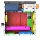 Корпус без блока питания/ Case Foxline FL-702, mATX, 1x5.25EXT, 1x3.5EXT, 2x3.5INT, 2xUSB2.0, HDA, w/o FAN, w/o PSU