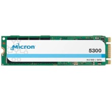 Твердотельный накопитель Micron 5300PRO 240GB SATA M.2(22x80mm) 3D TLC R540/W310MB/s MTTF 3М 67000/40000 IOPS 657TBW SSD Enterprise Solid State Drive, 1 year, OEM
