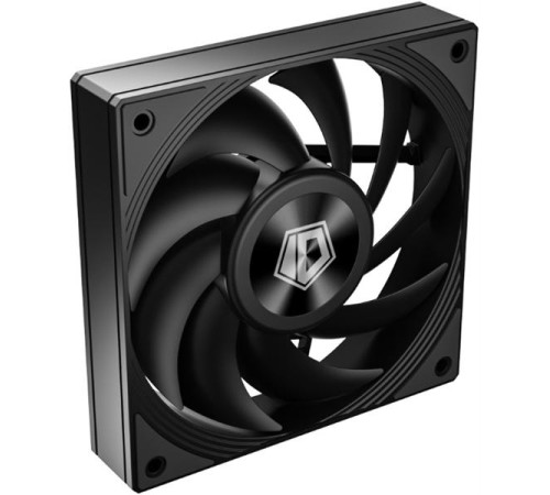 Вентилятор для корпуса ID-COOLING DF-125-K 120x120x25мм (60шт./кор, PWM, черный, 0-2150об/мин)  BOX